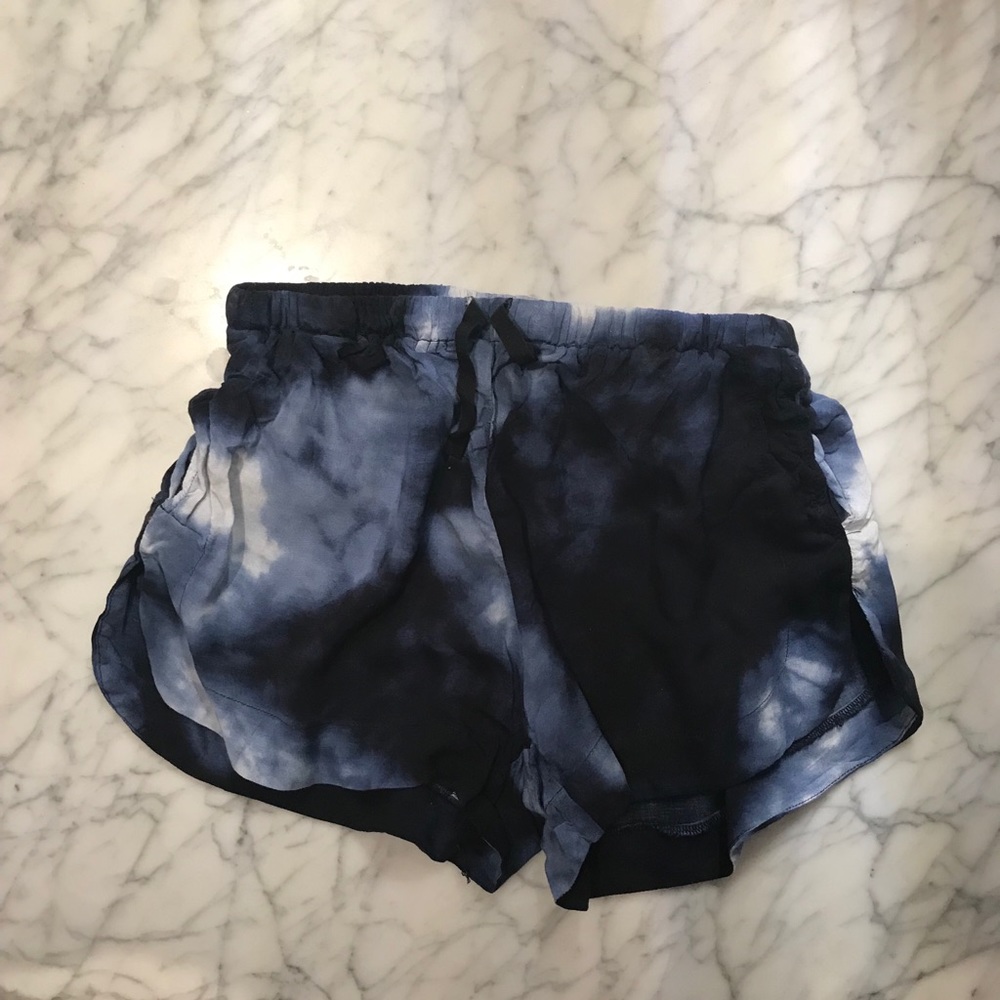 Brandy Melville tie-dye flowy shorts